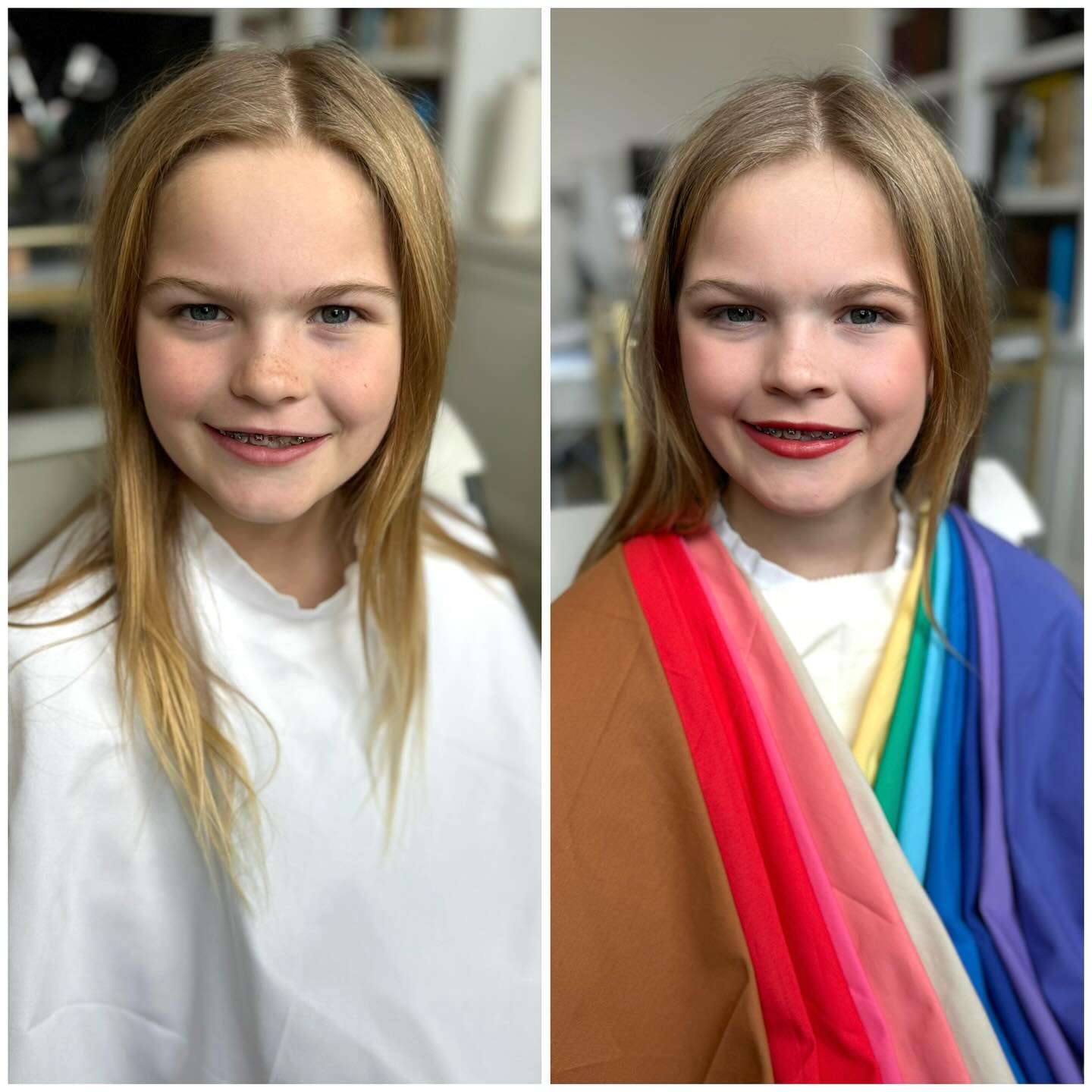 Color analysis for younger client